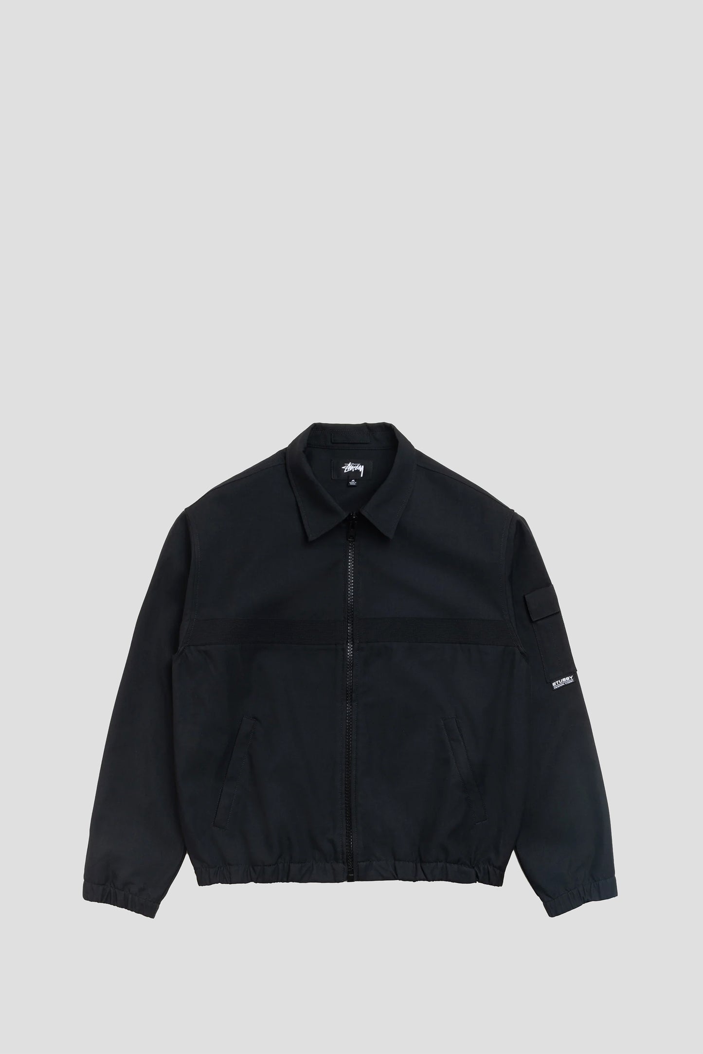 STUSSY MECHANIC JACKET BLACK