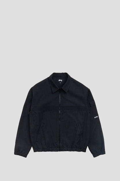 STUSSY MECHANIC JACKET BLACK
