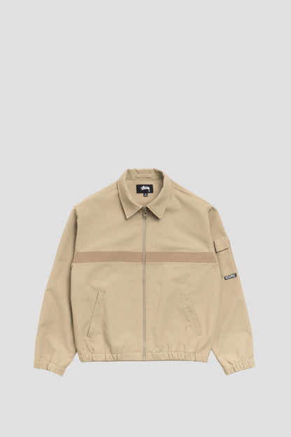 STUSSY MECHANIC JACKET KHAKI