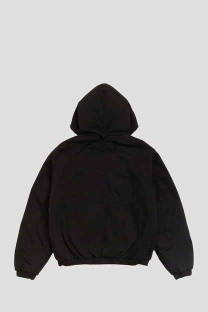 STUSSY RIPSTOP WORK JACKET BLACK