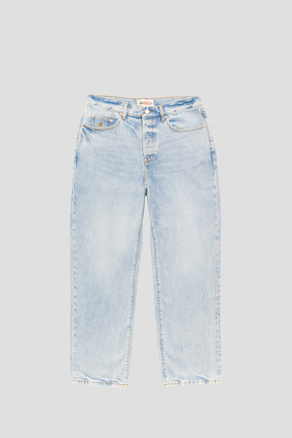 STUSSY BIG OL JEANS LIGHT WASH INDIGO