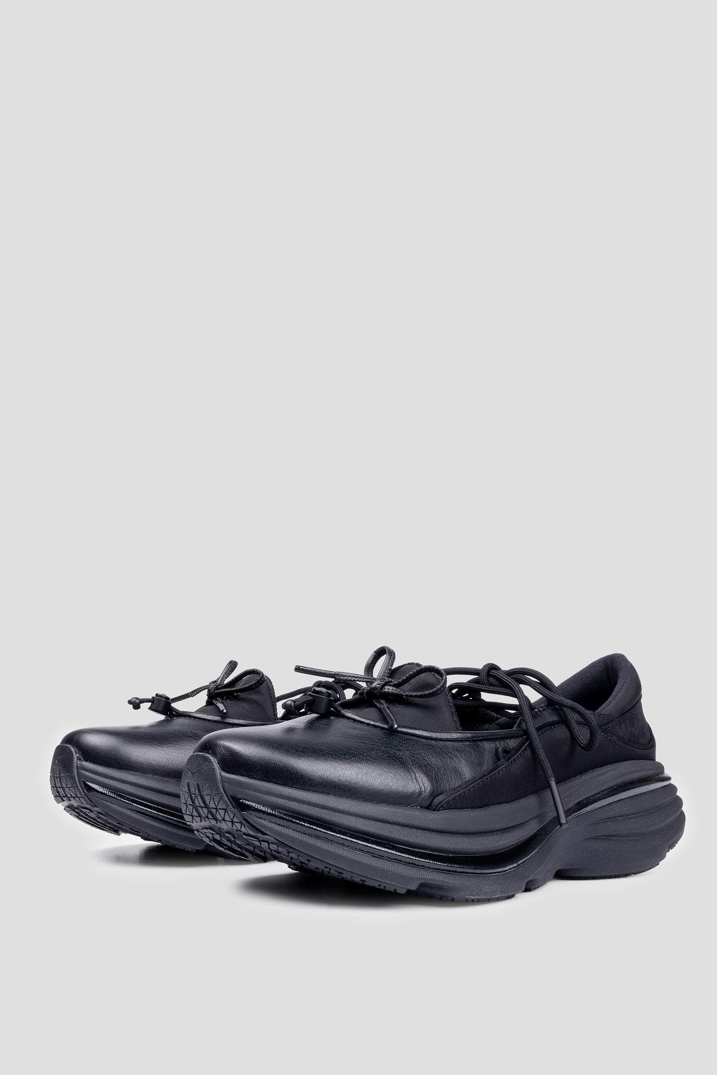HOKA BONDI MARY JANE BLACK BLACK