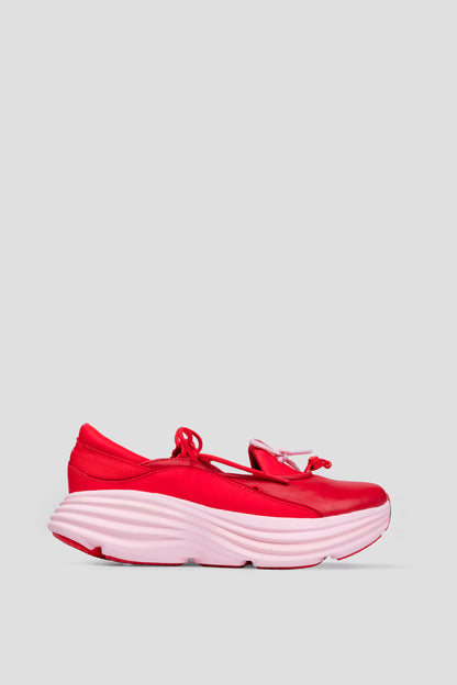 HOKA BONDI MARY JANE CERISE ROSE TEA
