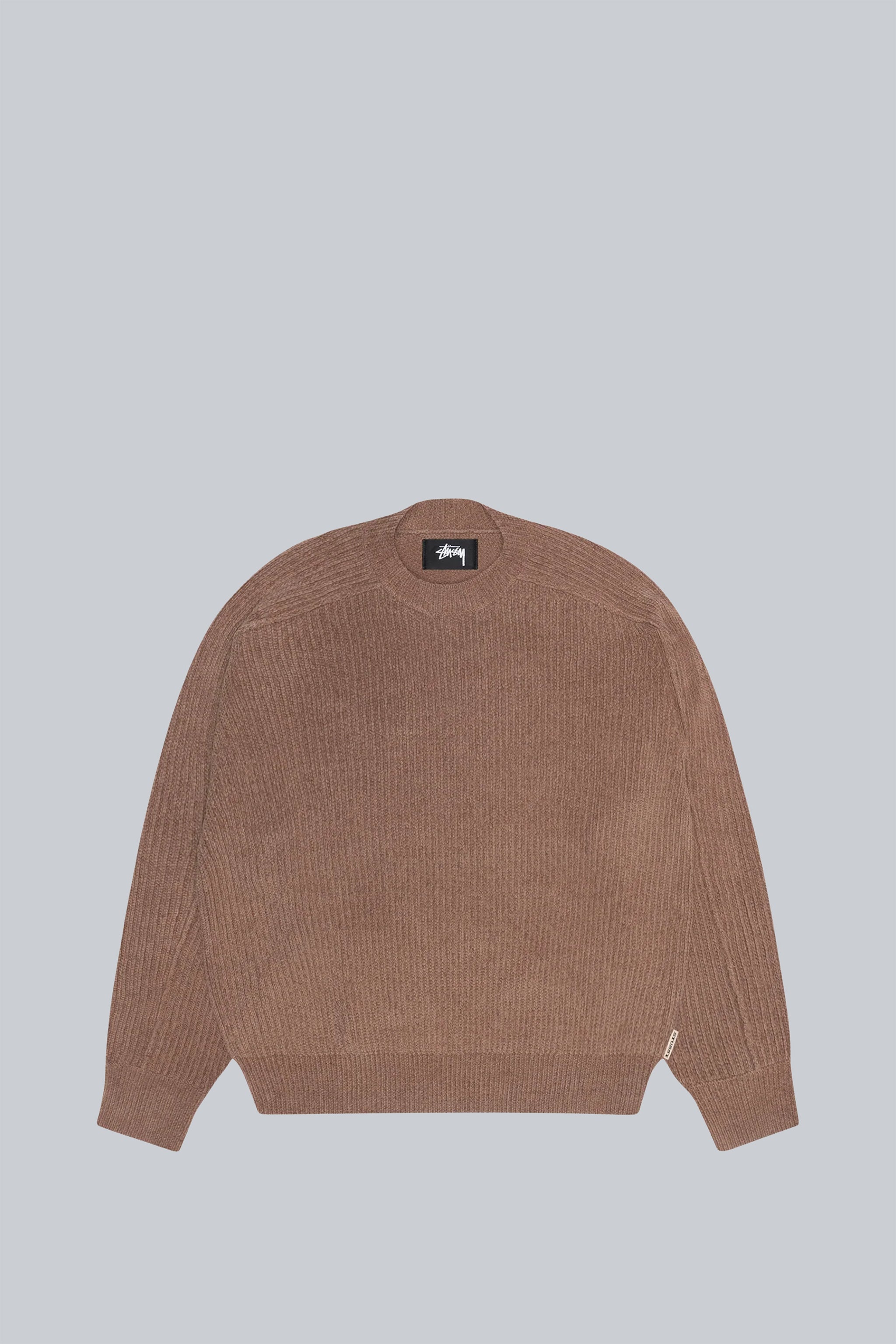 STUSSY EXPOSED SEAM SWEATER BROWN – BLENDS