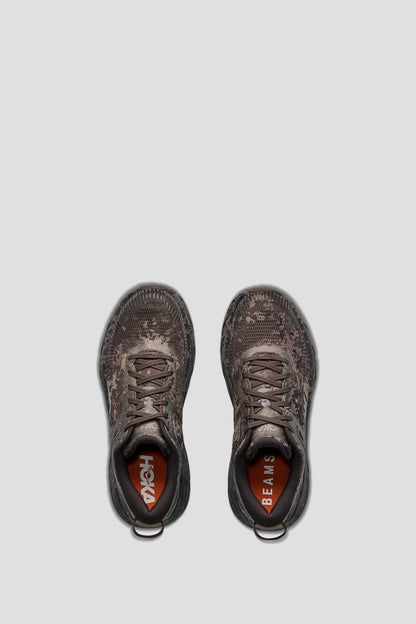 HOKA x BEAMS BONDI 7 CHESTNUT BLACK BEAN