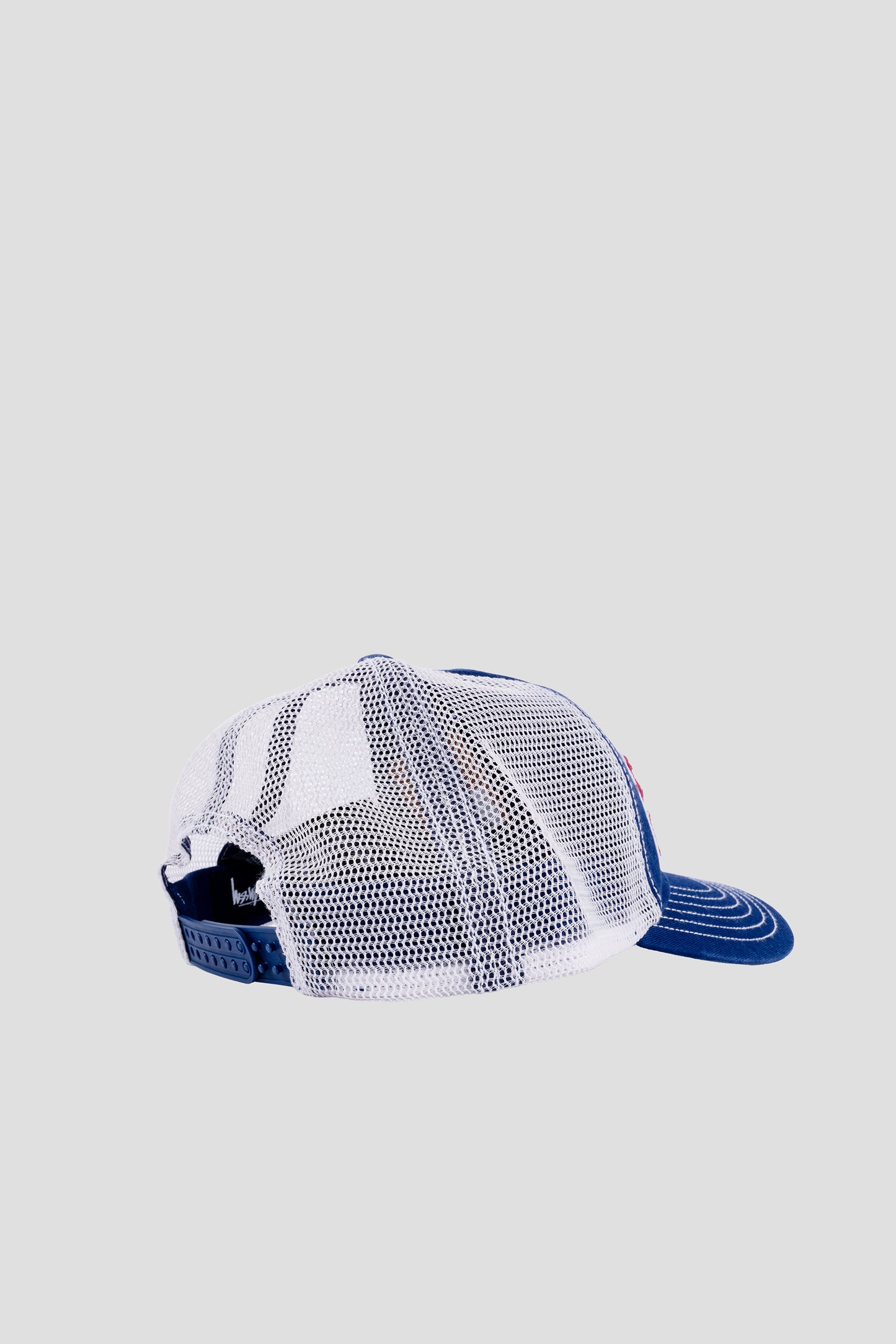 STUSSY MID DEPTH BURLY THREADS CAP NAVY