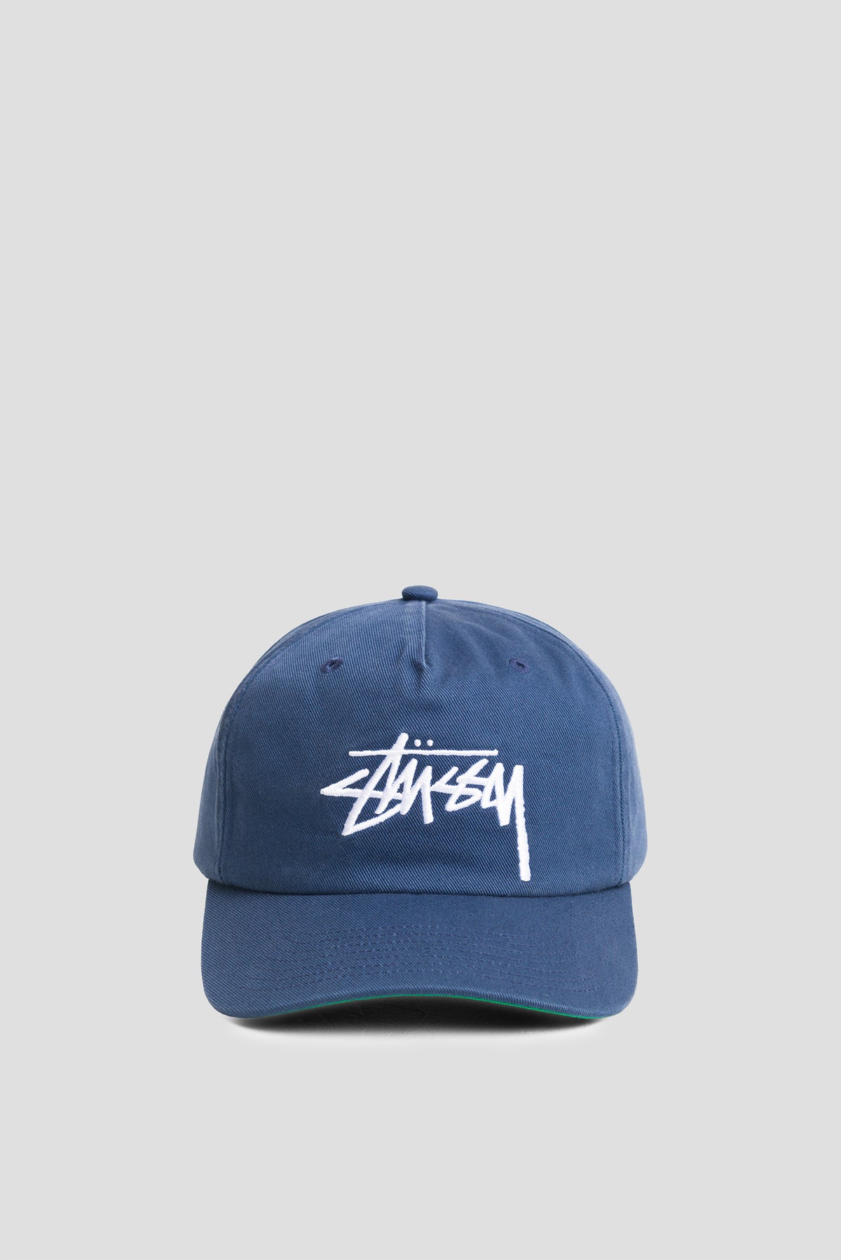 STUSSY MID-DEPTH BIG STOCK SNAPBACK DEEP BLUE