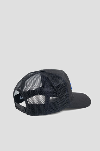STUSSY MID DEPTH TOUGH GEAR TRUCKER CAP BLACK