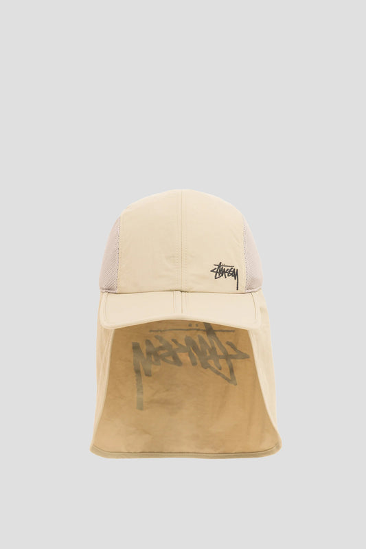 STUSSY FOLDABLE SHADE HAT SAND