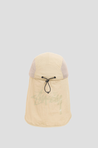 STUSSY FOLDABLE SHADE HAT SAND