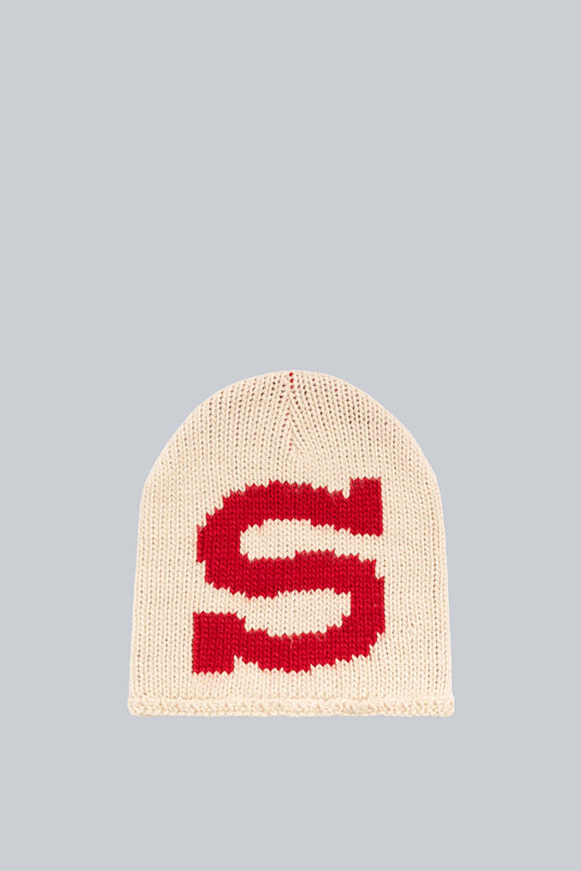 STUSSY SKULLCAP BURLY S KNIT SAND