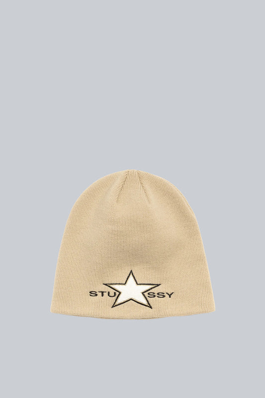 STUSSY SKULLCAP CHENILLE SAND
