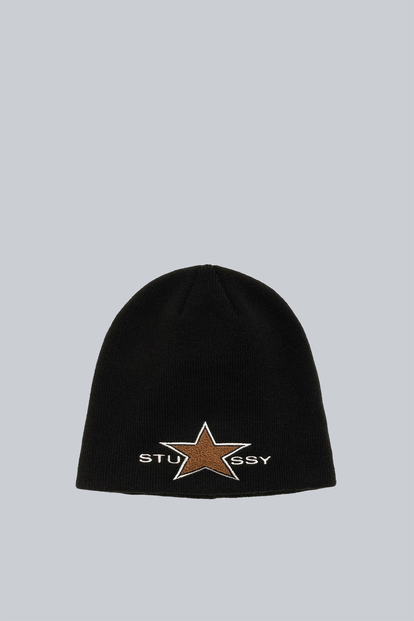 STUSSY SKULLCAP CHENILLE BLACK