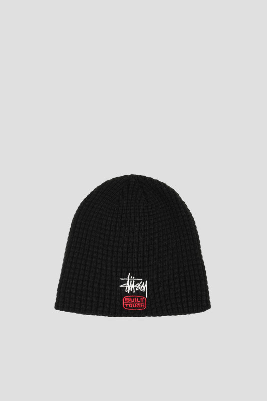 STUSSY SKULLCAP BUILT TOUGH BLACK