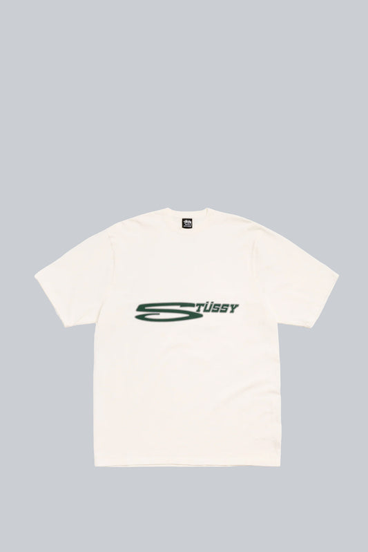 STUSSY STRETCH PIG. DYED TEE NATURAL