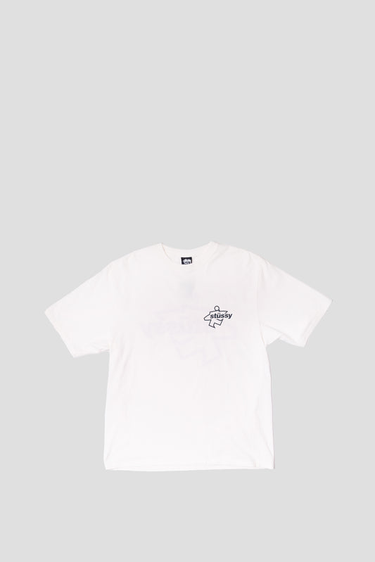 STUSSY SURF SIZE PIG. DYED TEE NATURAL