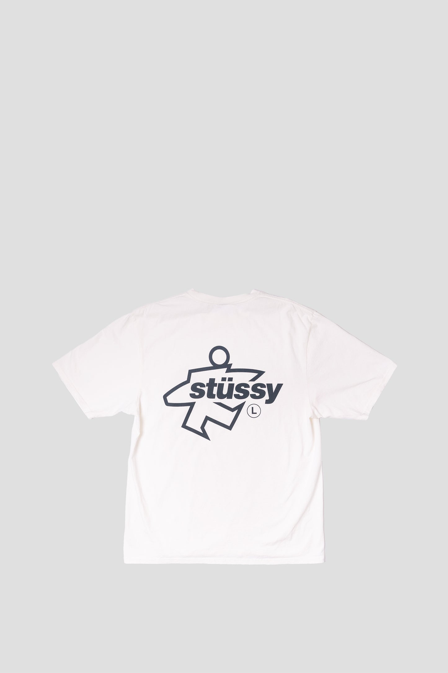STUSSY SURF SIZE PIG. DYED TEE NATURAL