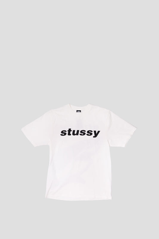 STUSSY SHARK PIG. DYED TEE NATURAL