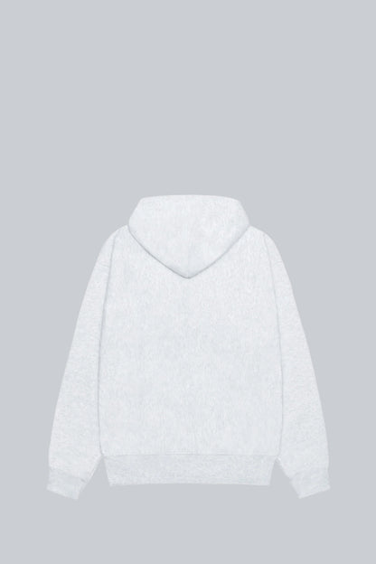 STUSSY AUTHENTIC GEAR HOOD ASH HEATHER