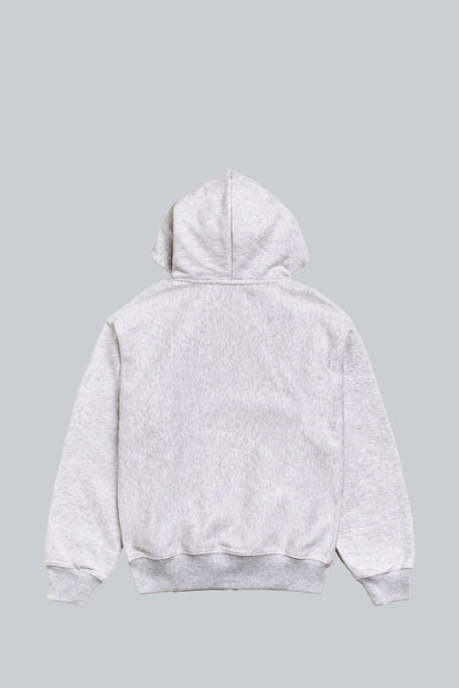 STUSSY FAWN HOOD ASH HEATHER