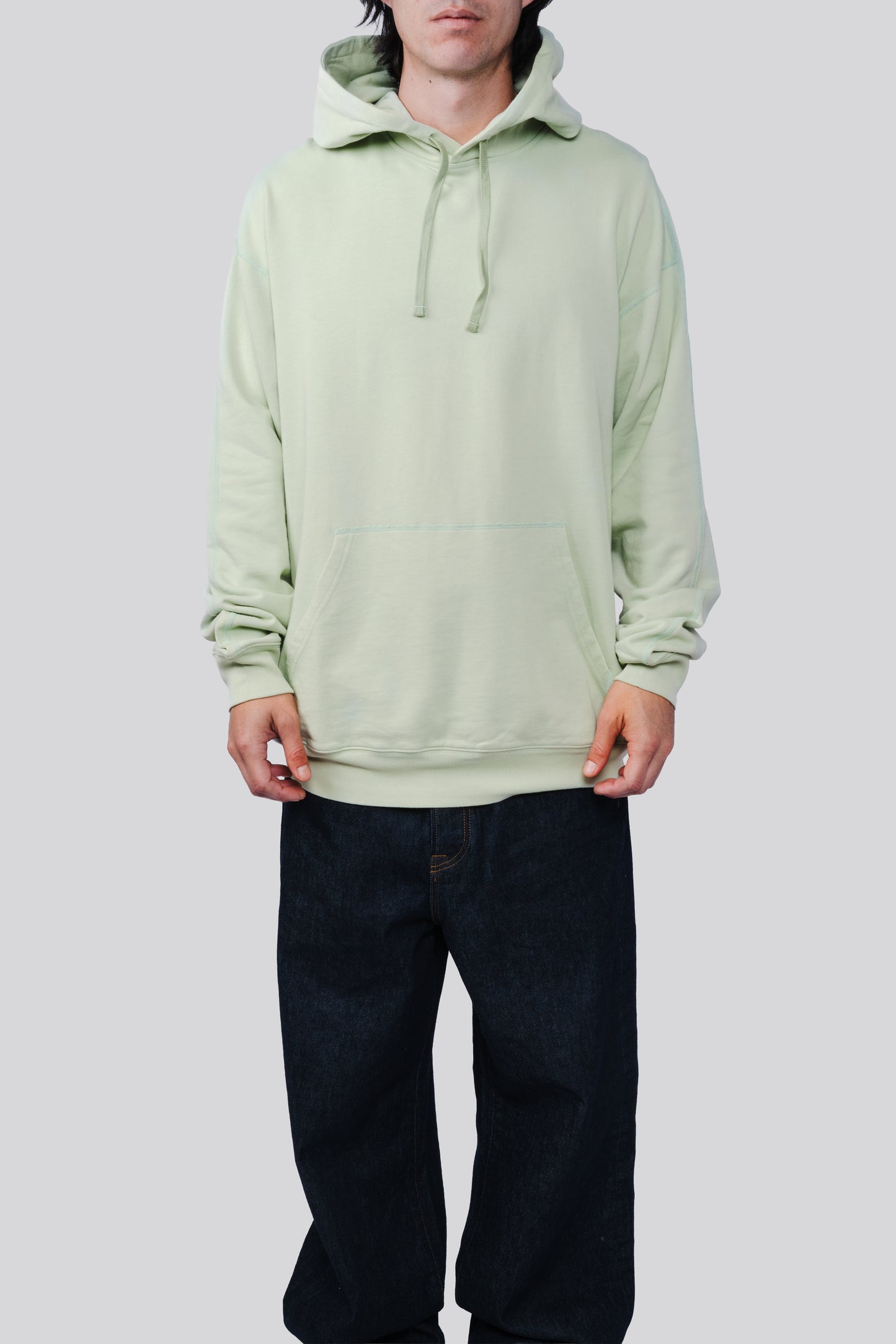 REIGNING CHAMP KNIT LIGHTWEIGHT TERRY RELAXED HOODIE CACTUS