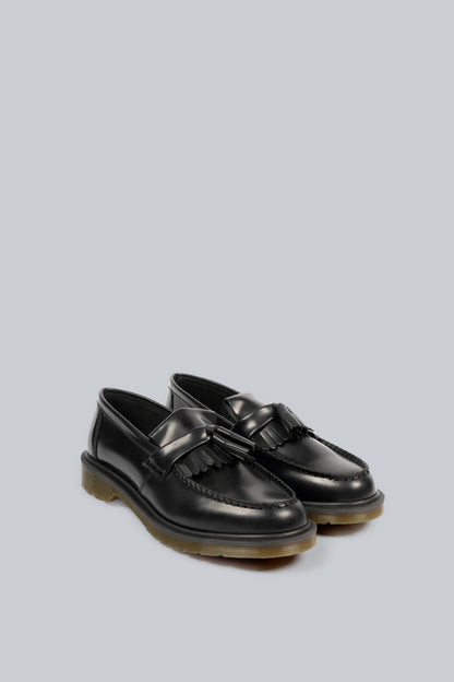 DR MARTENS ADRIAN TASSLE LOAFERS BLACK