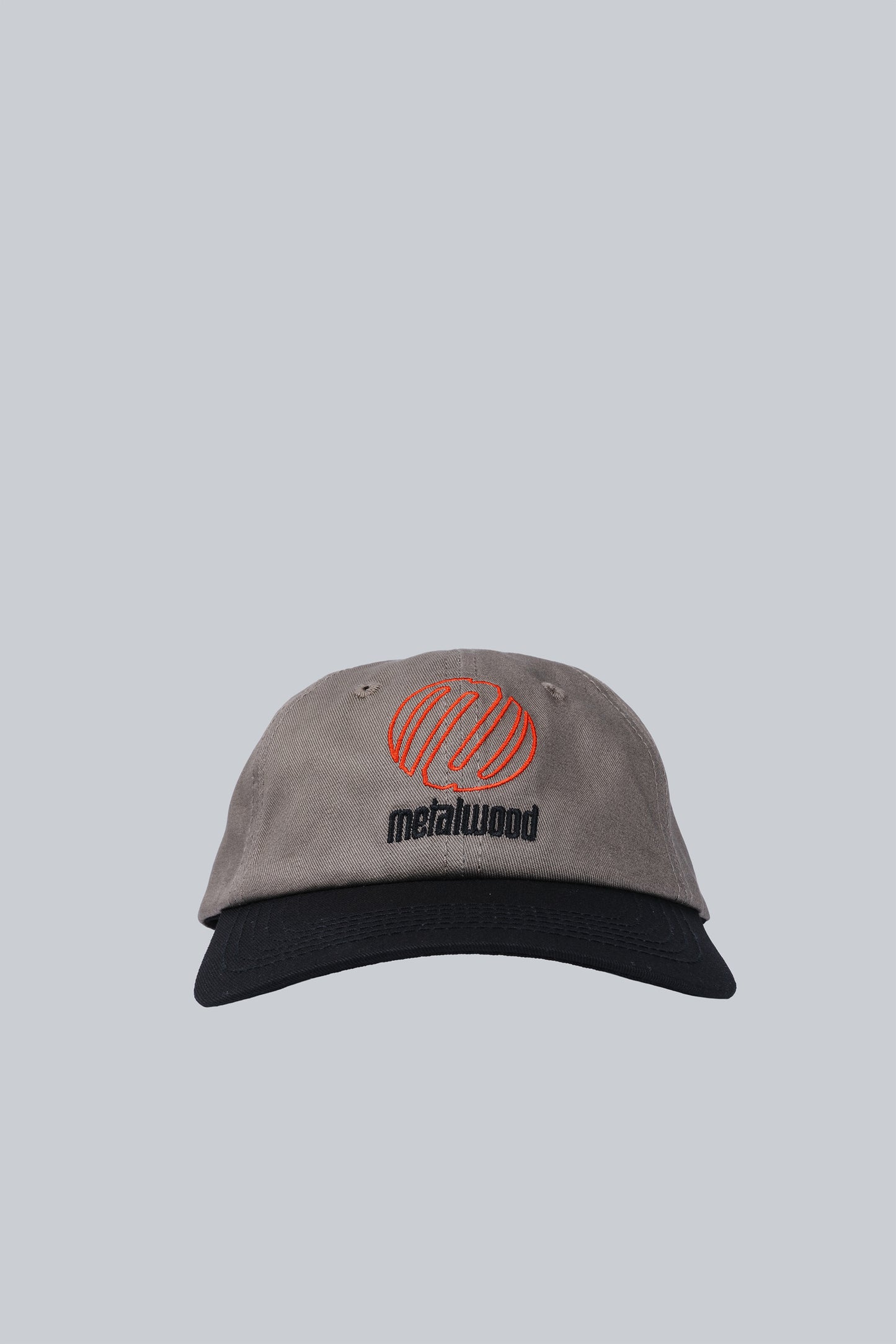 METALWOOD METAL TEAM LOGO DAD HAT GREY