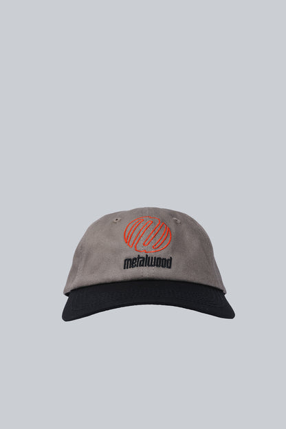 METALWOOD METAL TEAM LOGO DAD HAT GREY