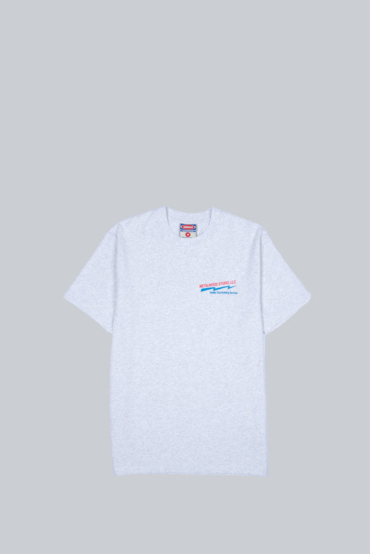 METALWOOD CLUB BUILDING T-SHIRT HEATHER GREY