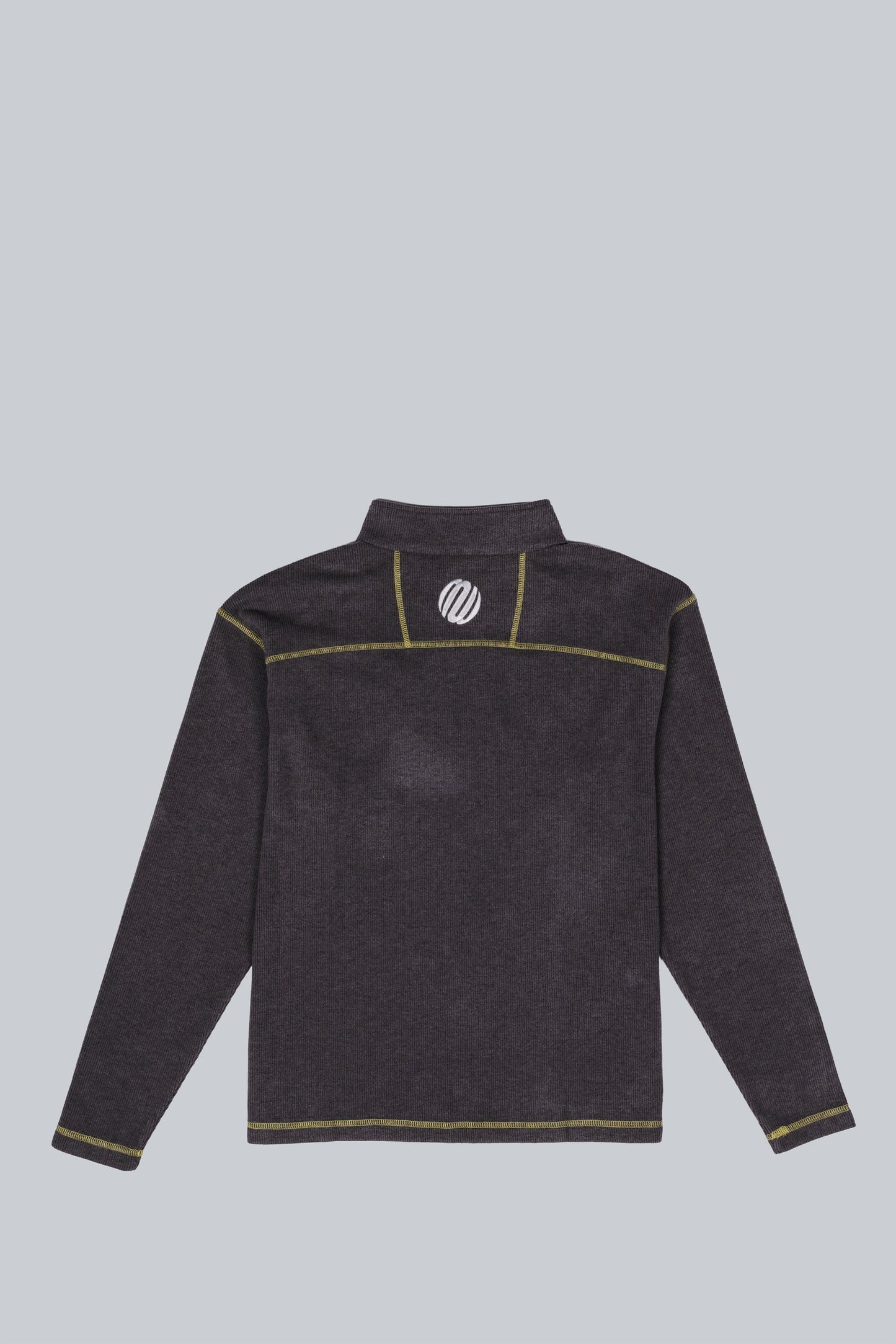 METALWOOD CONTRAST STITCH 1/4 ZIP PULLOVER