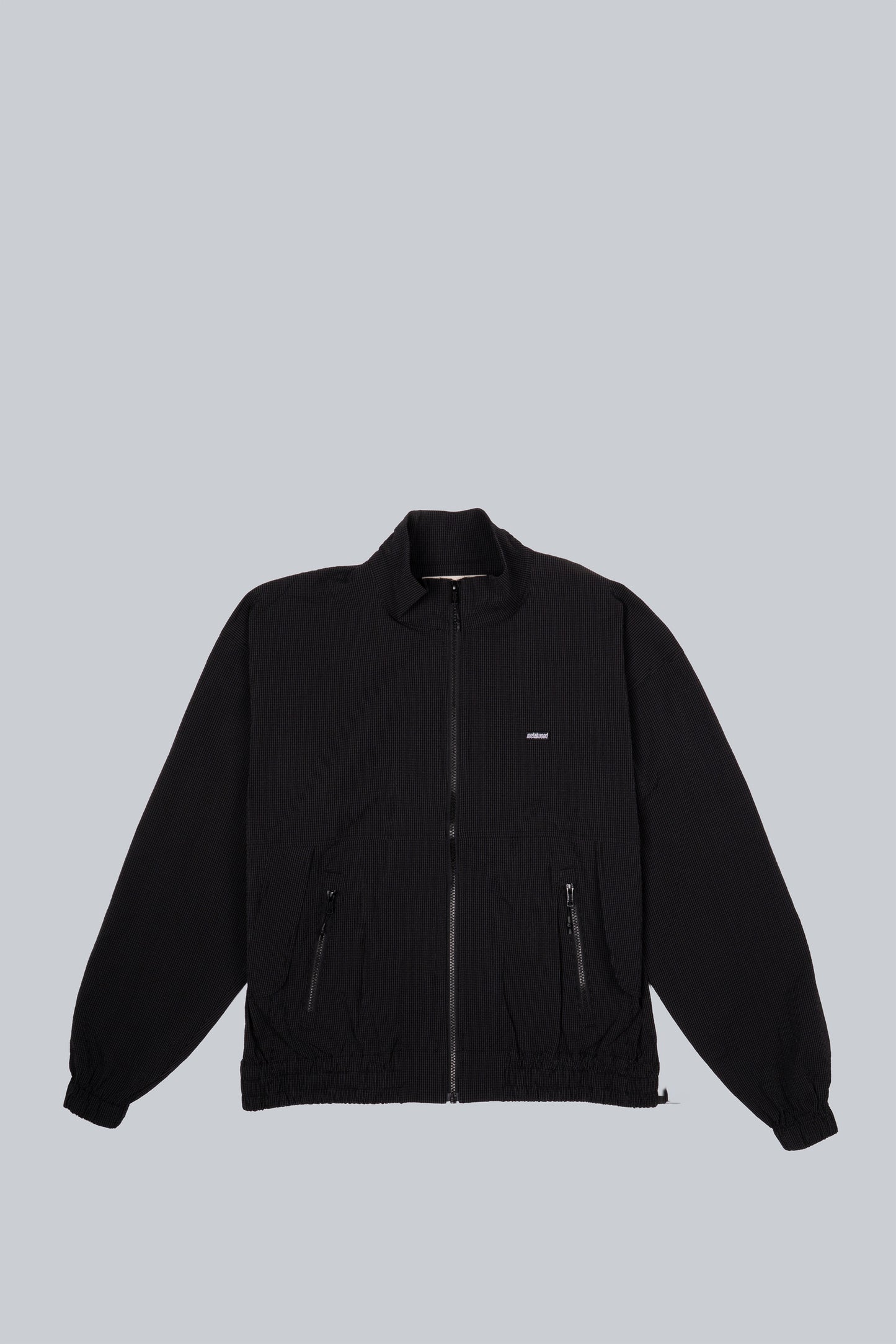 METALWOOD LIGHTWEIGHT TRACK JACKET BLACK