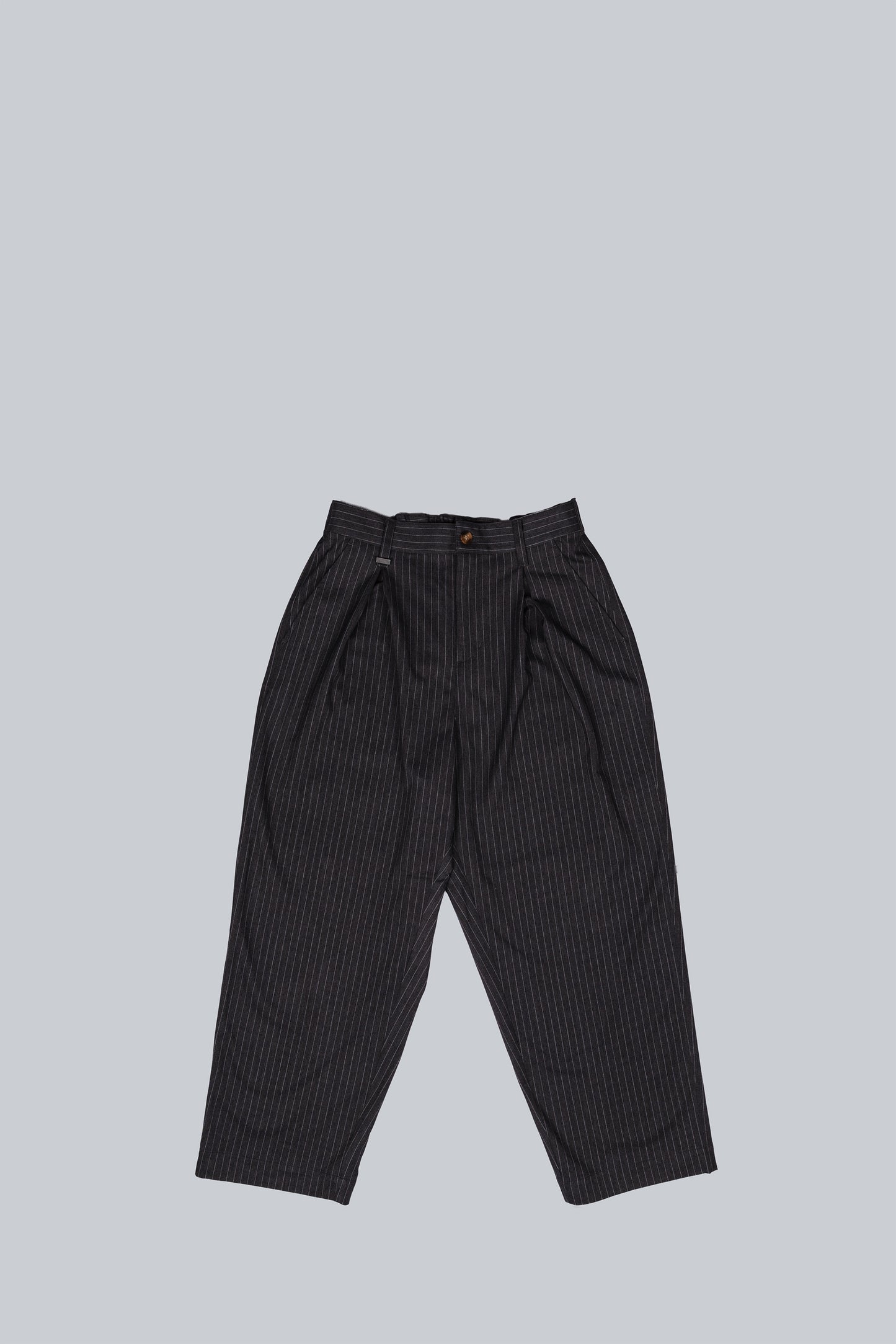 METALWOOD ELASTIC WAIST BAGGY PANT BLACK
