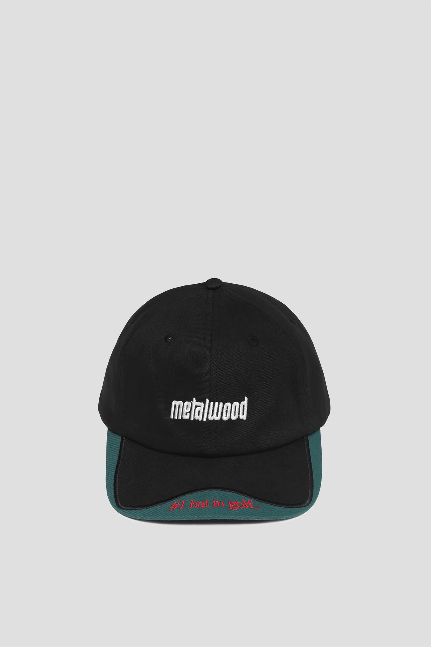 METALWOOD NUMBER ONE DAD HAT BLACK
