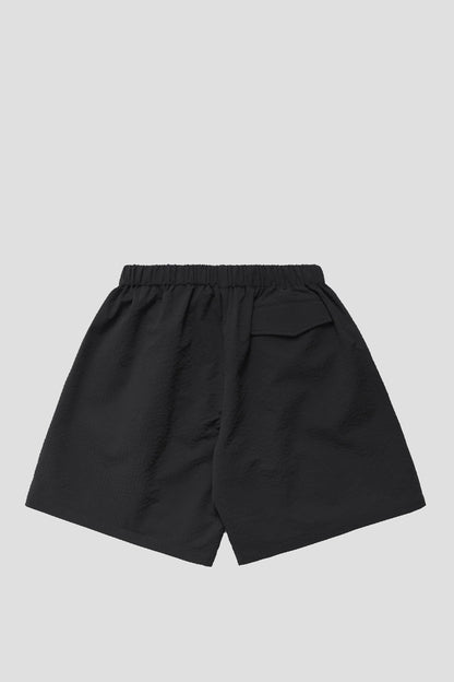 METALWOOD SEARSUCKER SPA SHORT BLACK