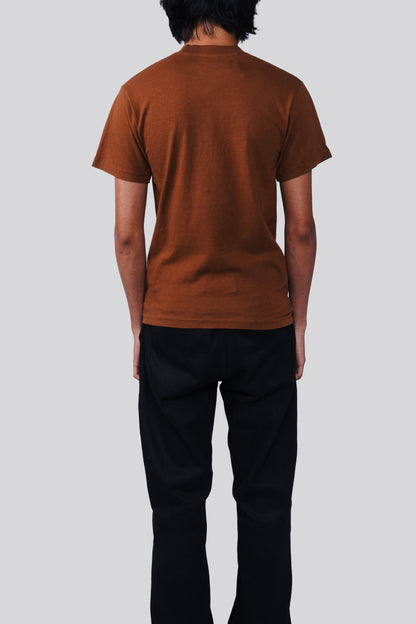 STRAY RATS LISTEN TEE BROWN