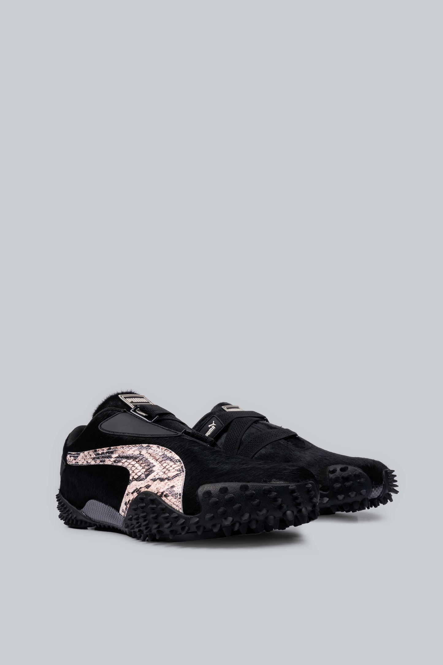 PUMA A$AP ROCKY MOSTRO OG PONY HAIR BLACK SNAKE