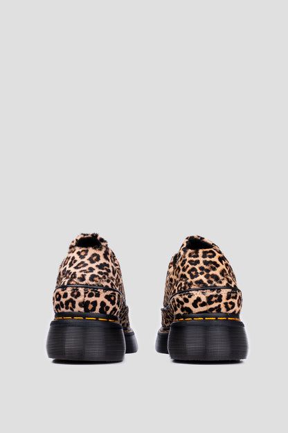 DR MARTENS WOMEN'S BUZZ 5I LIGHT TAN LEOPARD