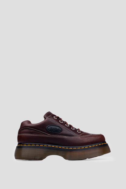 DR MARTENS WOMEN'S BUZZ 5I DARK BROWN GRIZZLY