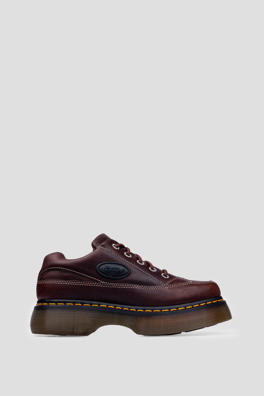 DR MARTENS WOMEN'S BUZZ 5I DARK BROWN GRIZZLY