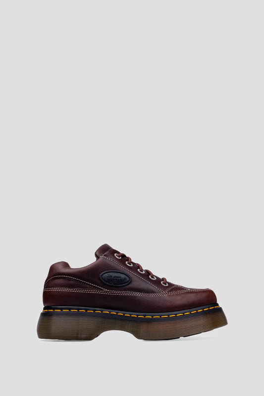 DR MARTENS WOMEN'S BUZZ 5I DARK BROWN GRIZZLY