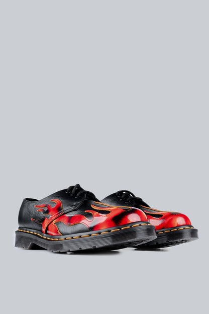 DR. MARTENS 1461 FLAME BLACK