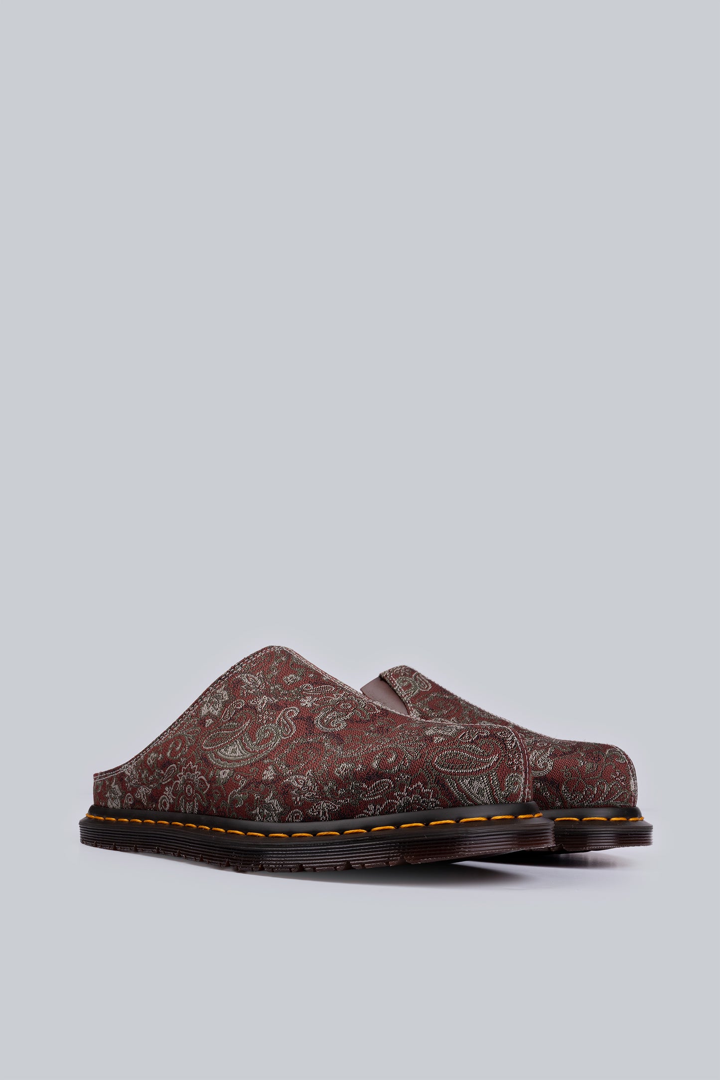 DR MARTENS SAN MULE RUSSET RED PAISLEY