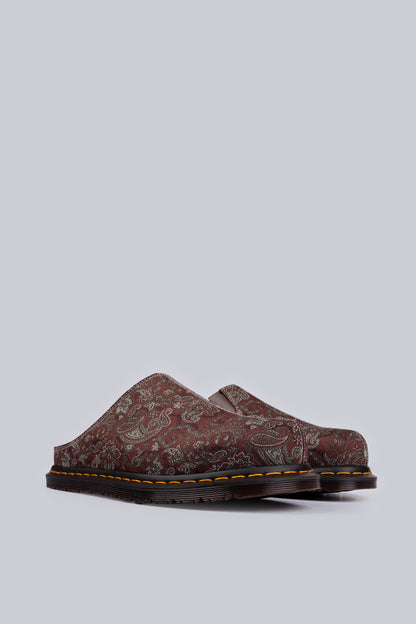 DR MARTENS SAN MULE RUSSET RED PAISLEY