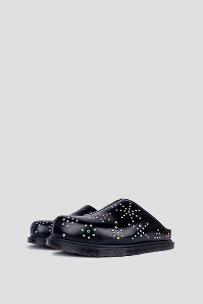 DR MARTENS SAN MULE STUDS BLACK ANALINE