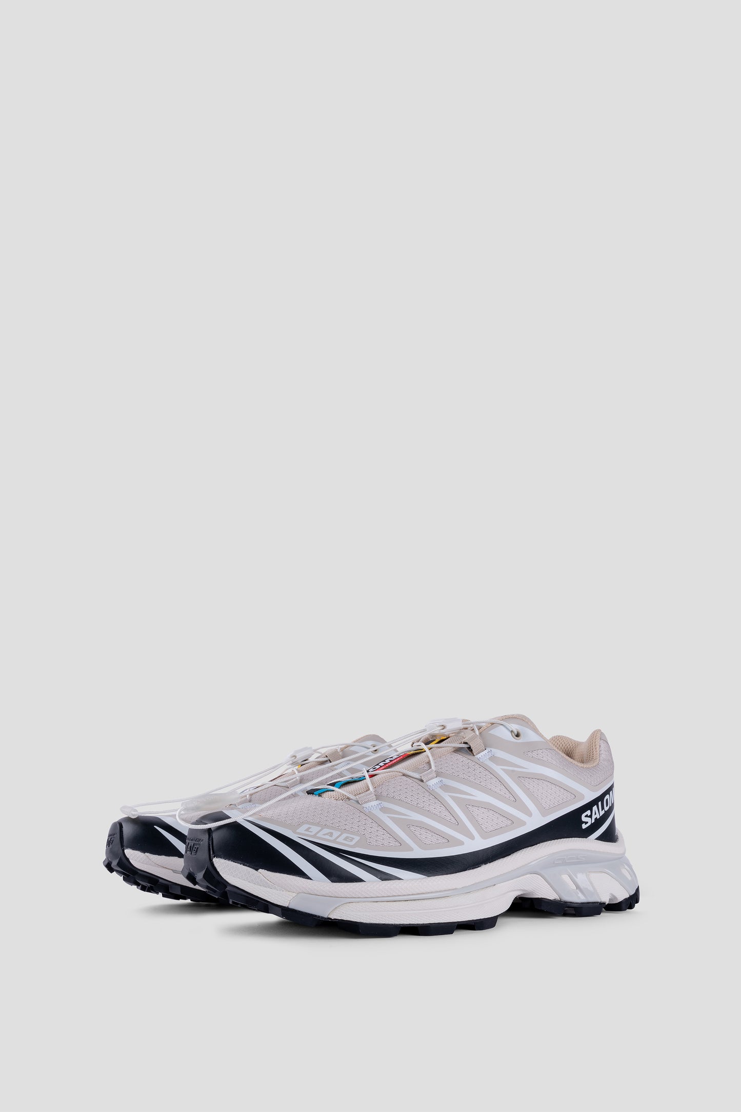 SALOMON XT-6 RAINY DAY BLACK WHITE