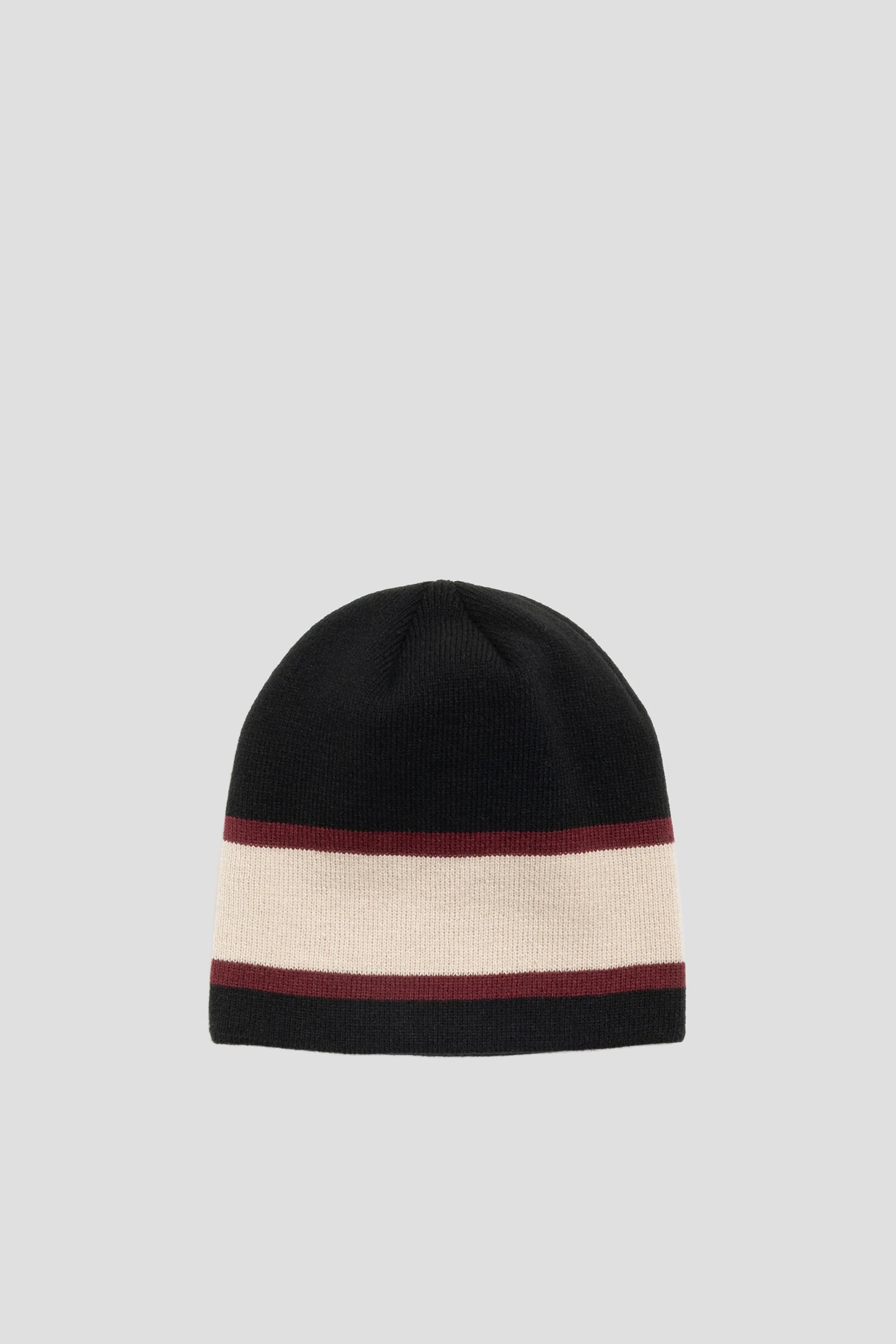STUSSY SPORT STRIPE SKULLCAP BLACK