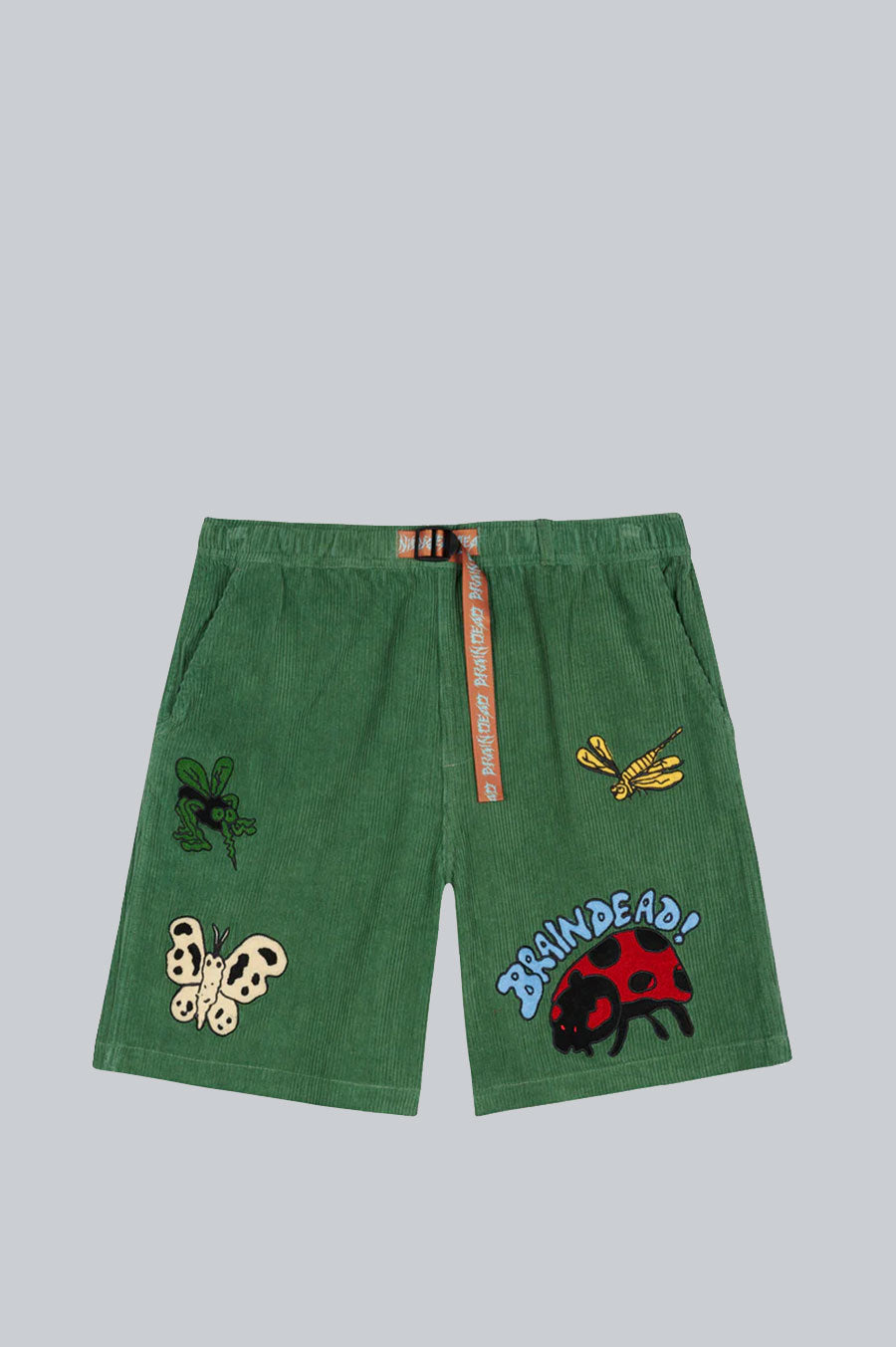 BRAIN DEAD BUGGIN' OUT BAGGY CLIMBER SHORT OLIVE