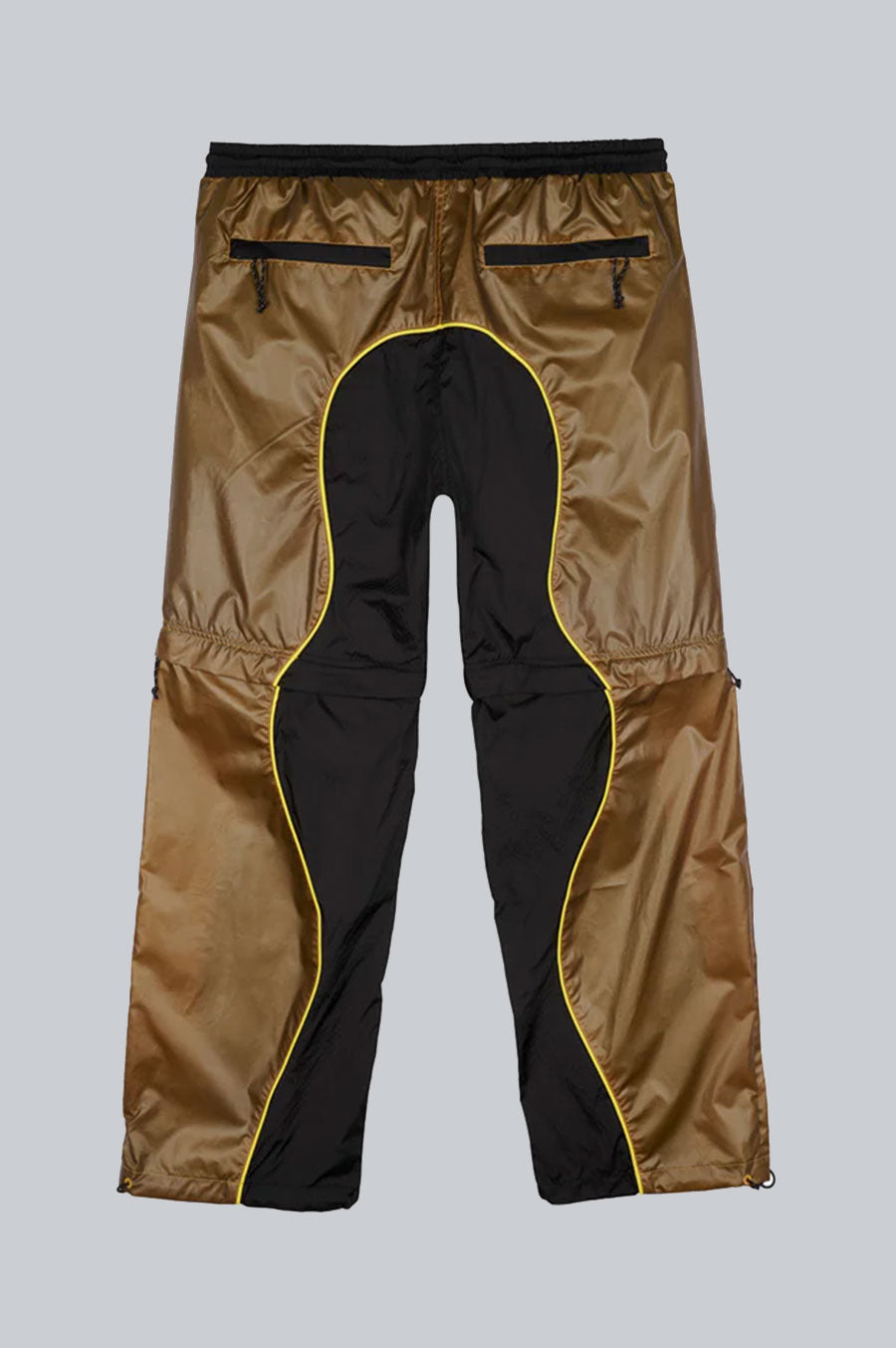 BRAIN DEAD THERMO HEAT ZIP OFF RUNNING PANT BROWN REACTIVE