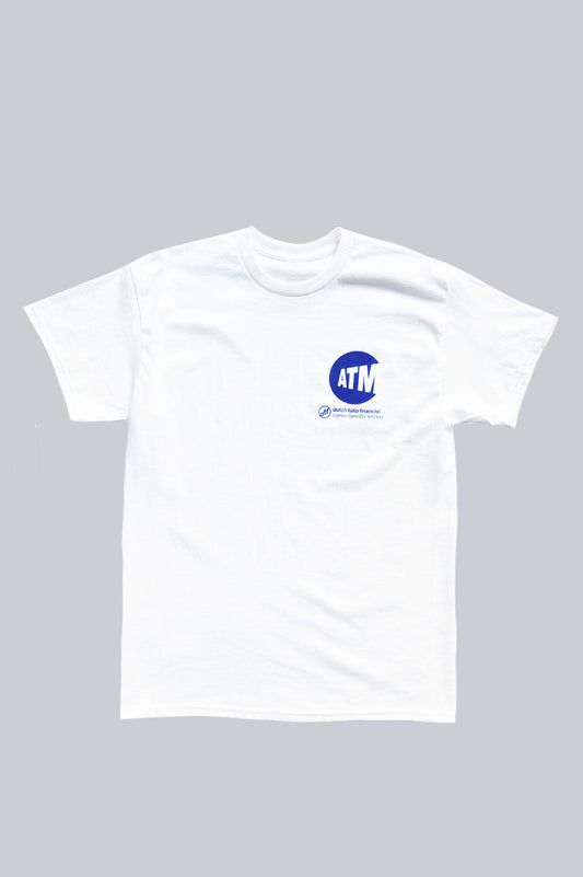 DTF.NYC ATM CASH ONLY TEE WHITE