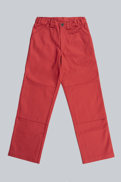 GR10K REPLICATED KLM PANTS RED FIRE